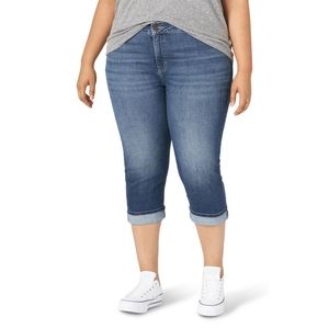 LEE RIDERS | Midrise Bermuda Capris/24W/